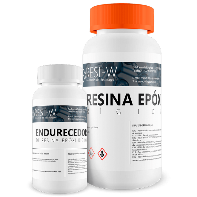 Epóxi rígida Resina epóxi rígida com endurecedor para brindes, etiquetas e adesivos.