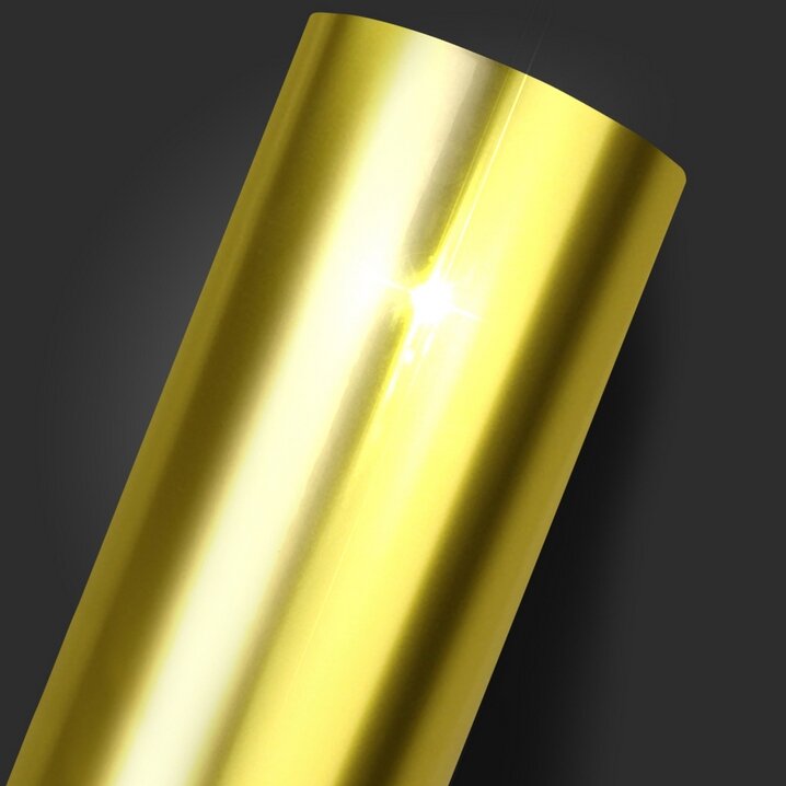 Poliéster Adesivo Ouro para Impressão Digital.